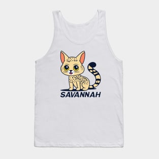 Savannah Cat Tank Top